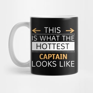 Captain Looks Like Creative Job Typography Design Mug